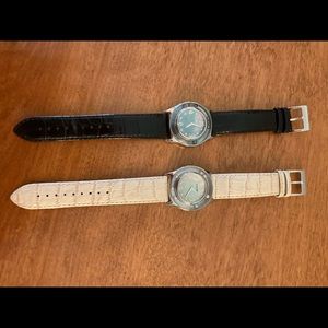 Black Honora Freshwater Pearl Watch - Black